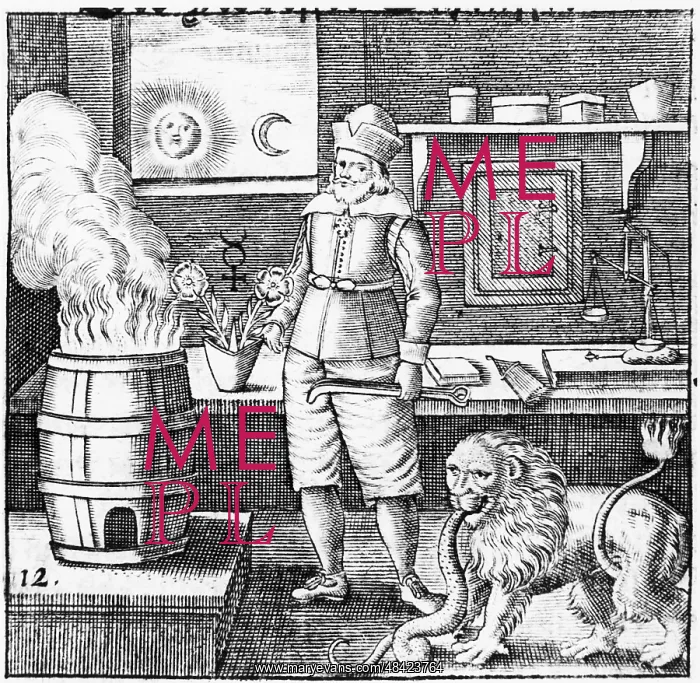 : Twelfth Key of Basil Valentine, illustrating that : Twelfth Key of Basil Valentine, illustrating that