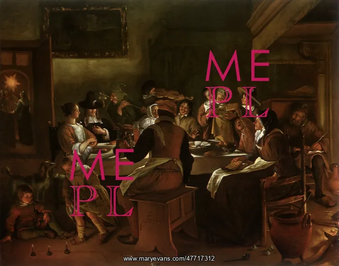  : Twelfth Night, by Jan Steen
