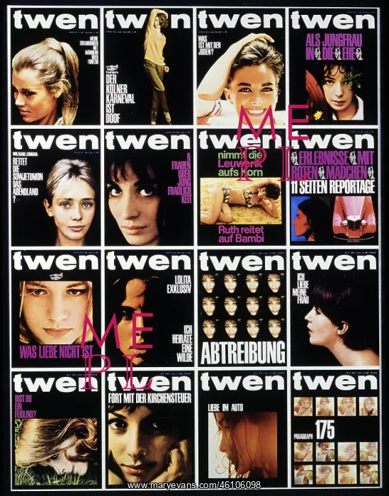 : twen magazines, 1962 / 1963 : twen magazines, 1962 / 1963