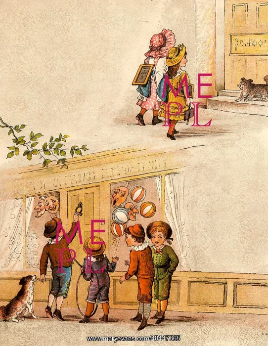 : Twice Six are Twelve, / Leave dunces to themselves, / Naughty : Twice Six are Twelve, / Leave dunces to themselves, / Naughty