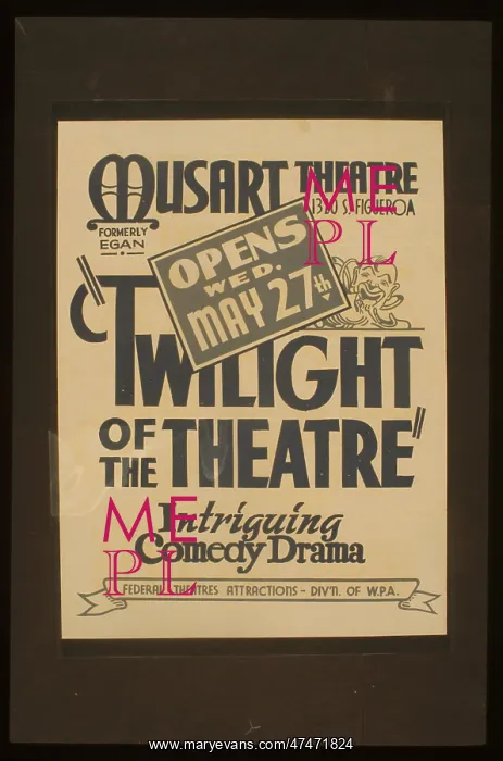 : Twilight of the theatre Intriguing comedy drama Twilight of : Twilight of the theatre Intriguing comedy drama Twilight of