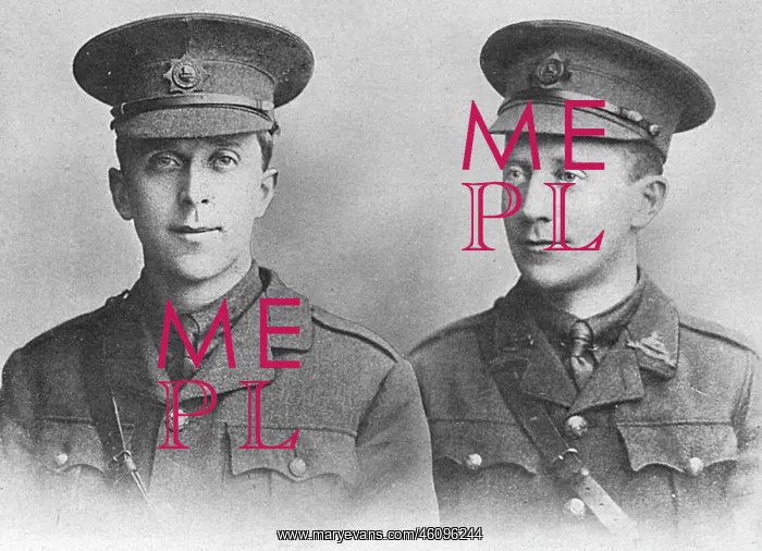 : Twin brothers killed on the same day, WW1 : Twin brothers killed on the same day, WW1