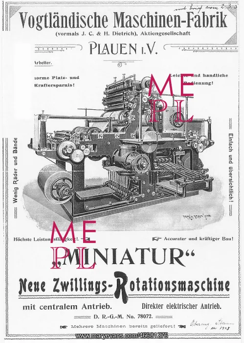 : Twin rotary press advert : Twin rotary press advert