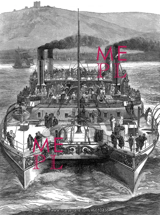 : Twin Steam-Ship Castalia, August 1875 : Twin Steam-Ship Castalia, August 1875