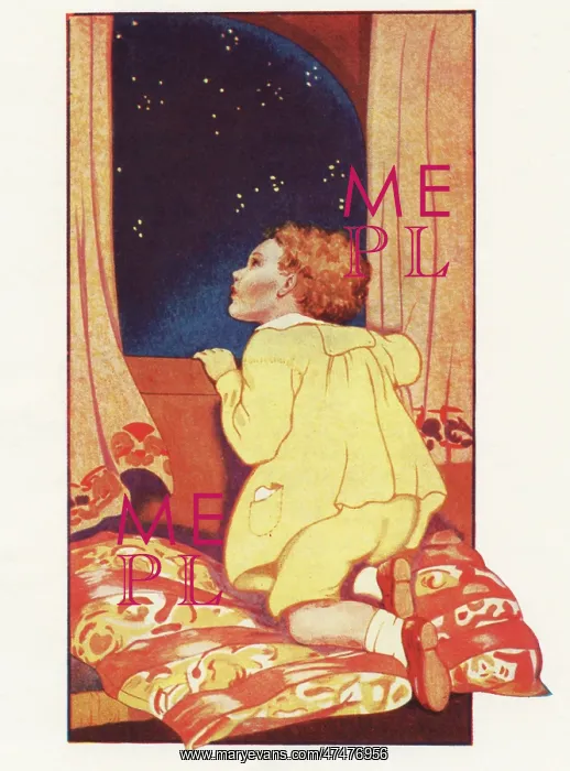 : Twinkle, Twinkle Little Star – boy at window : Twinkle, Twinkle Little Star – boy at window