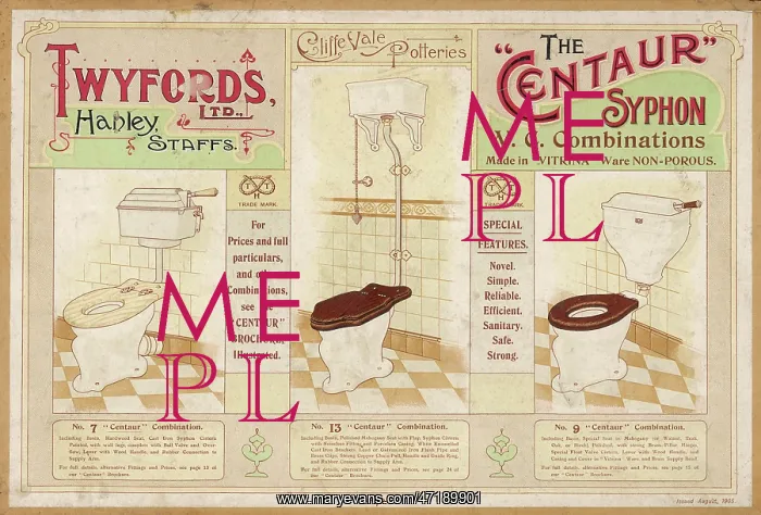  : TWYFORDS SHOWCARD