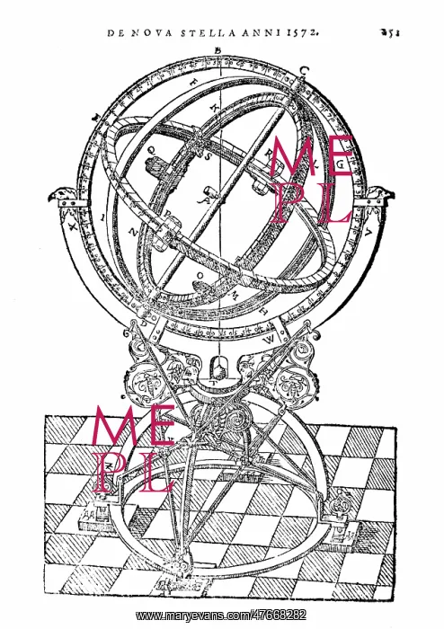 : Tycho Brahe, Armillary Sphere, 1581 : Tycho Brahe, Armillary Sphere, 1581