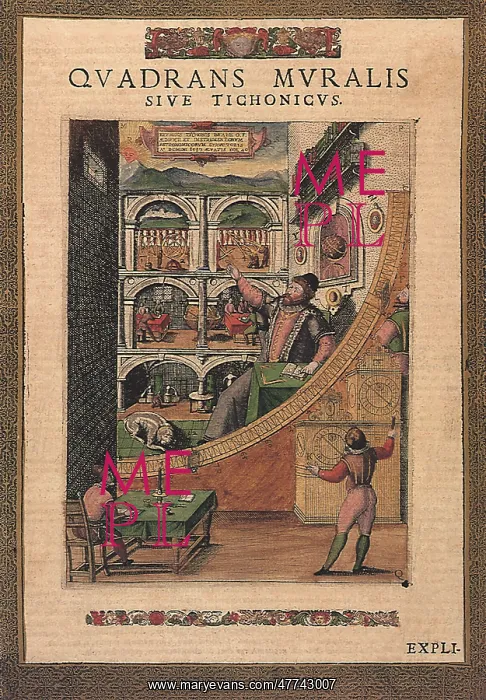 : Tycho Brahe in his Observatory 1598 : Tycho Brahe in his Observatory 1598