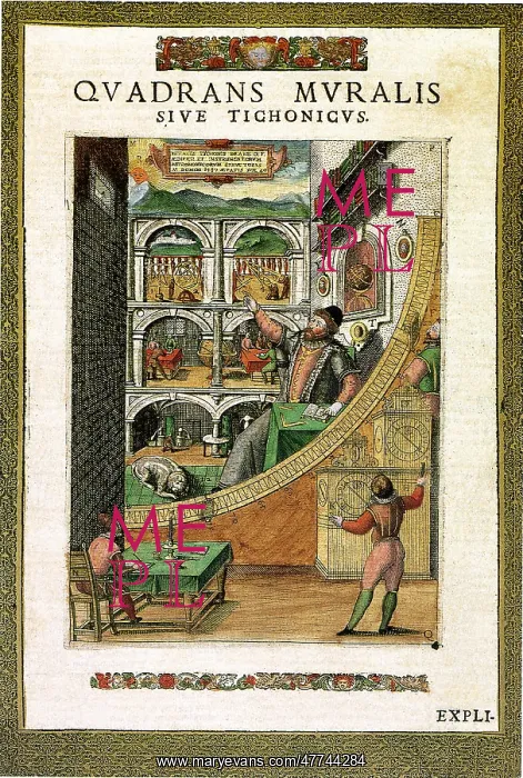 : Tycho Brahe in his Observatory : Tycho Brahe in his Observatory