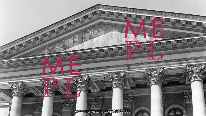 : Tympanum of the National Theater in Munich : Tympanum of the National Theater in Munich