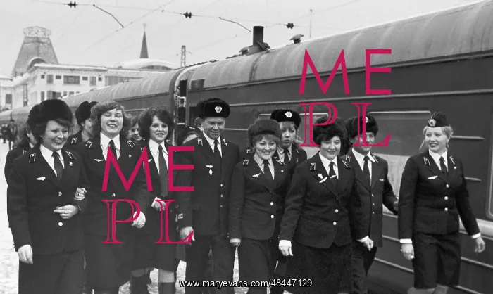 : Tynda-Moscow express train, 1984 : Tynda-Moscow express train, 1984