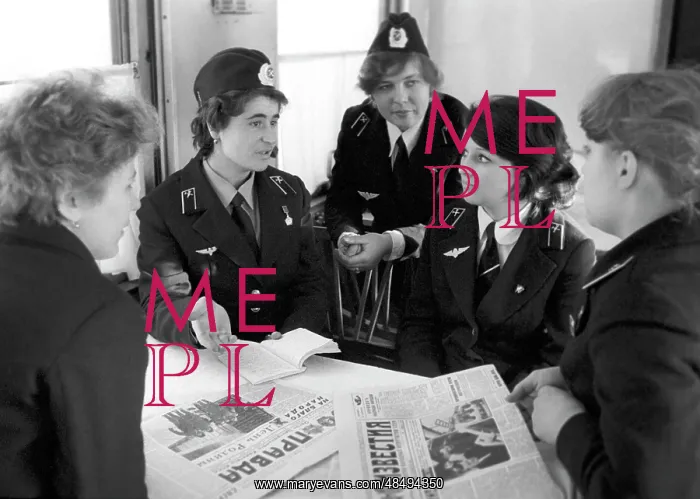 : Tynda-Moscow express train, 1984 : Tynda-Moscow express train, 1984
