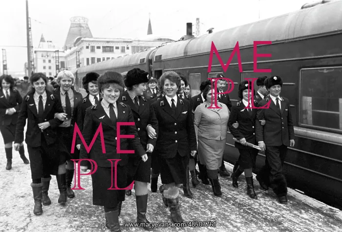 : Tynda-Moscow express train, 1984 : Tynda-Moscow express train, 1984