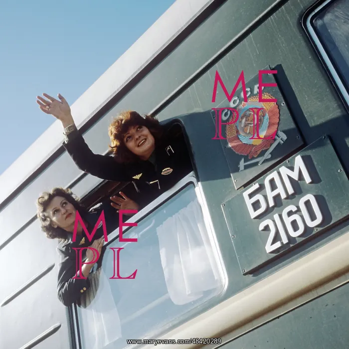 : Tynda-Moscow train, 1984 : Tynda-Moscow train, 1984