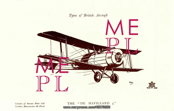  : Types of British Aircraft -- The De Havilland 5