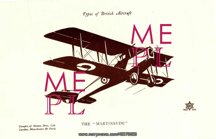 : Types of British Aircraft -- The Martinsyde