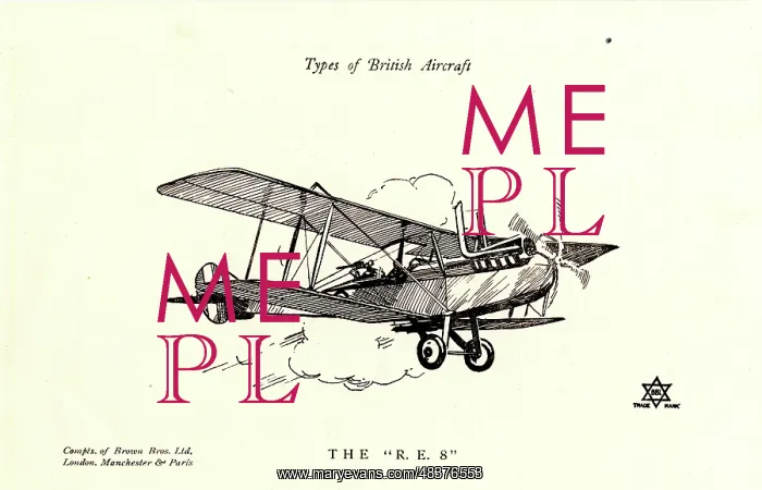  : Types of British Aircraft -- The RE8