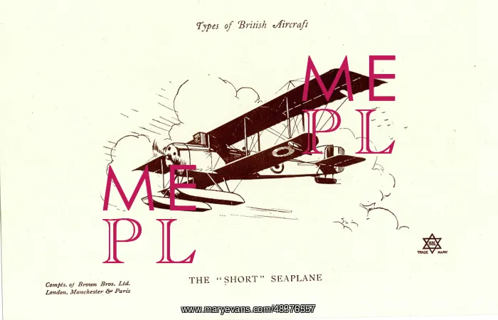  : Types of British Aircraft -- The Short Seaplane