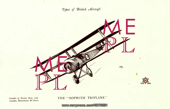  : Types of British Aircraft -- The Sopwith Triplane