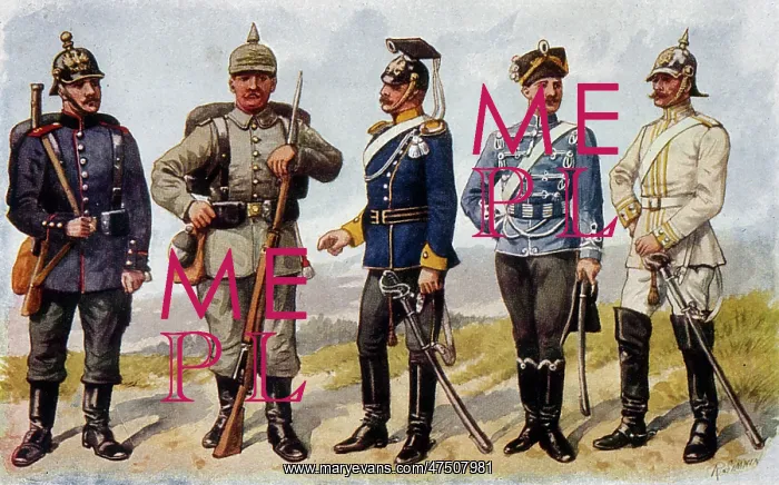 : TYPES OF THE GERMAN ARMY : TYPES OF THE GERMAN ARMY