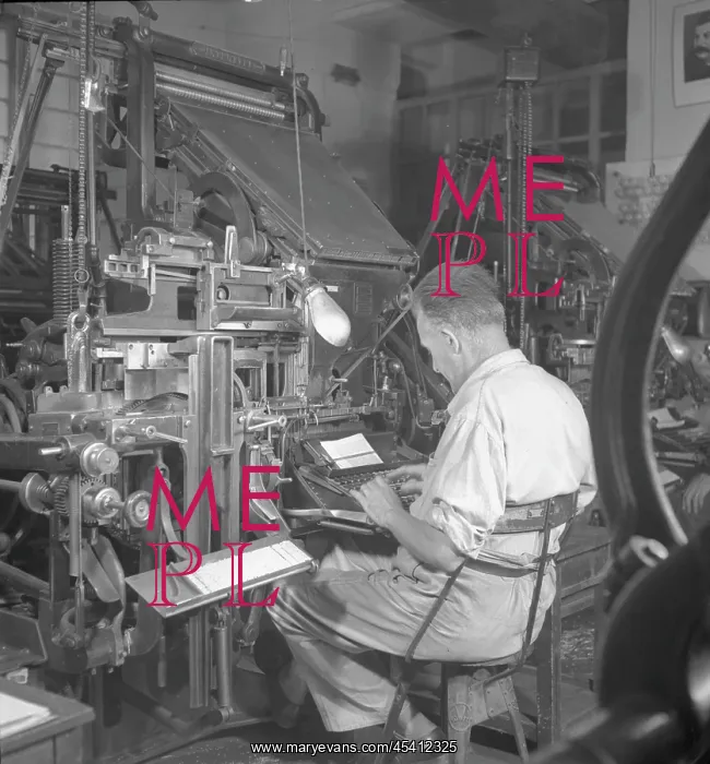  : Typesetting machine