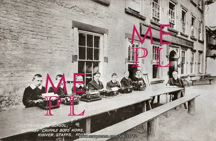 : Typewriter School, Bethany Home, Kinver, Staffordshire : Typewriter School, Bethany Home, Kinver, Staffordshire