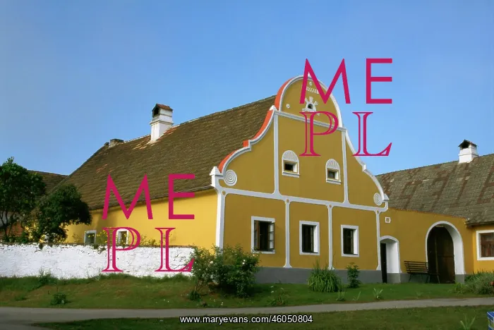 : Typical Cottage in Holasovice : Typical Cottage in Holasovice