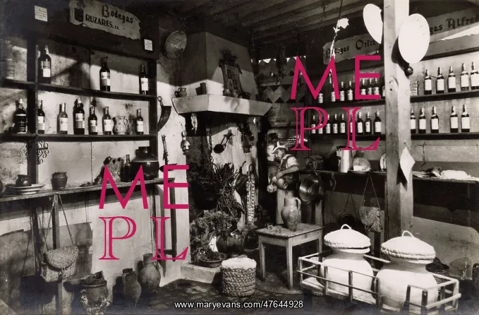 : Typical kitchen, Valdepenas, Castile-La Mancha, Spain : Typical kitchen, Valdepenas, Castile-La Mancha, Spain