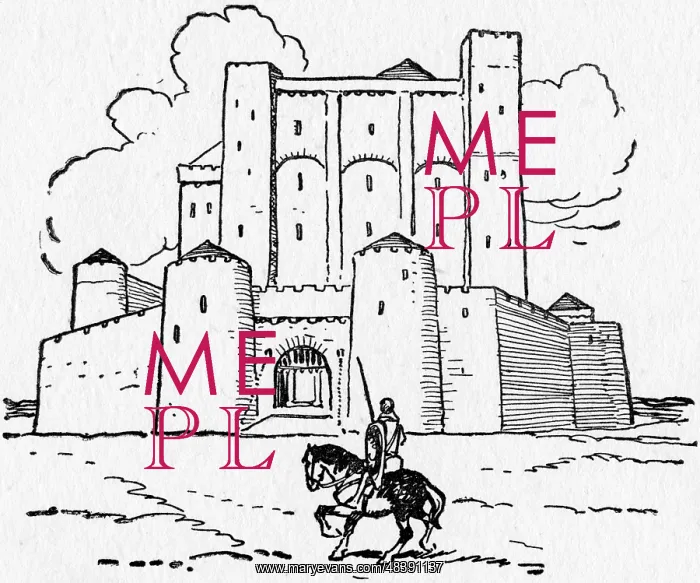 : Typical Norman Castle : Typical Norman Castle