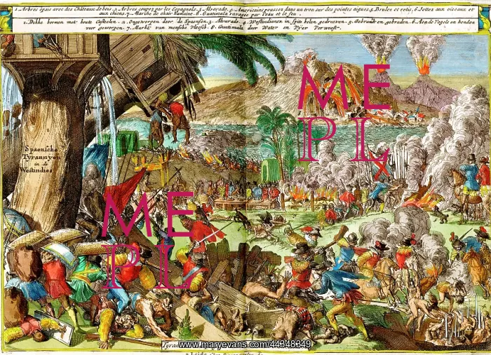 : Tyranny of the Spanish in West Indies : Tyranny of the Spanish in West Indies