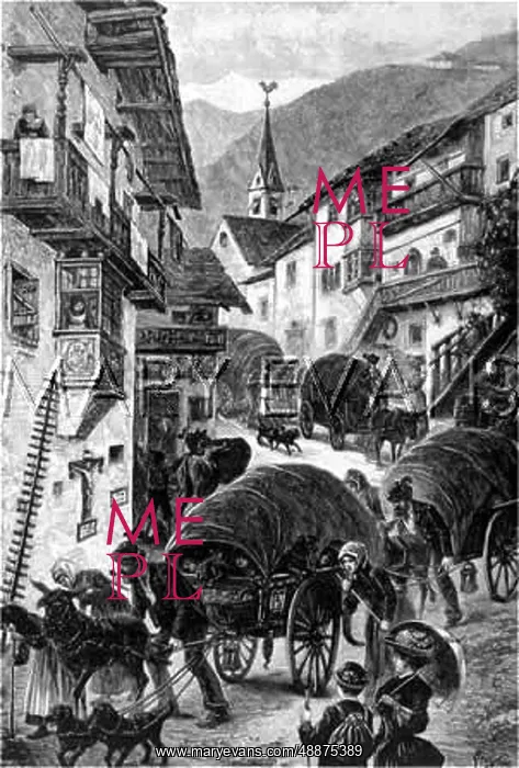 : TYROLEAN CART-PEOPLE : TYROLEAN CART-PEOPLE