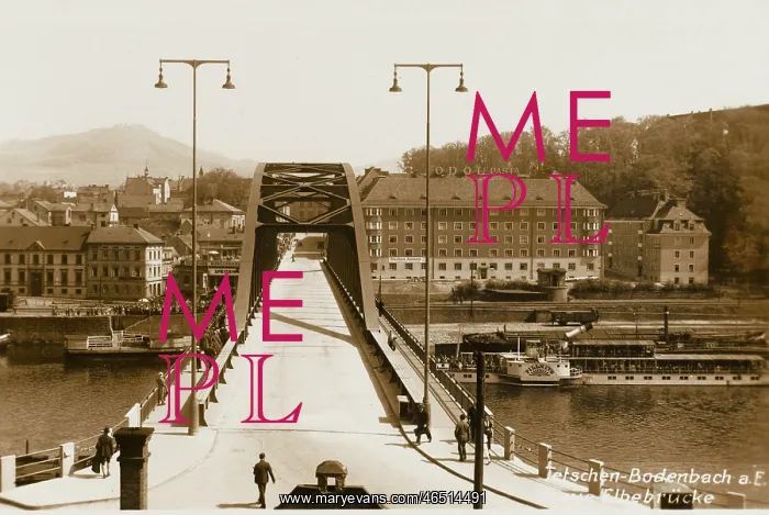 : Tyrs Bridge - Decin, Czech Republic : Tyrs Bridge - Decin, Czech Republic
