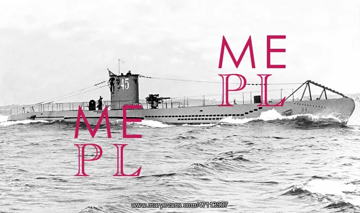  : U Boat 45 German submarine WW2