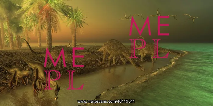 : Uberabatitan dinosaurs share a Cretaceous seashore with two : Uberabatitan dinosaurs share a Cretaceous seashore with two