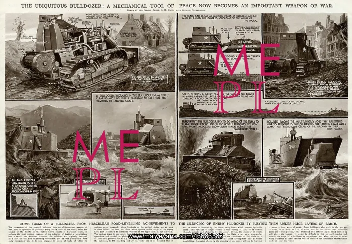 : Ubiquitous bulldozer by G. H. Davis : Ubiquitous bulldozer by G. H. Davis