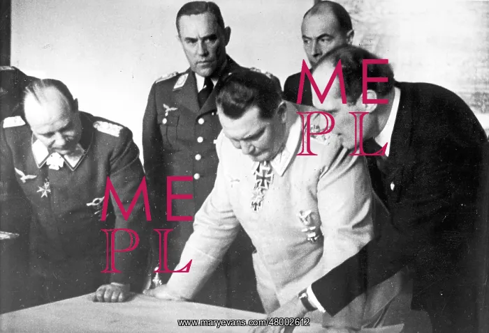 : Udet, Bodenschatz, Goering with Willy Messerschmitt : Udet, Bodenschatz, Goering with Willy Messerschmitt