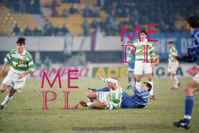 : UEFA Cup. VIENNA, AUSTRIA. March 21, 1996 : UEFA Cup. VIENNA, AUSTRIA. March 21, 1996