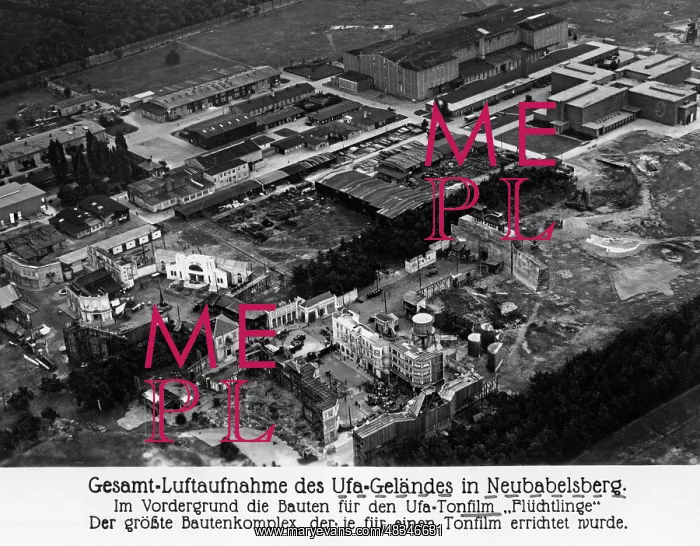 : Ufa site in Neubabelsberg, 1934 : Ufa site in Neubabelsberg, 1934