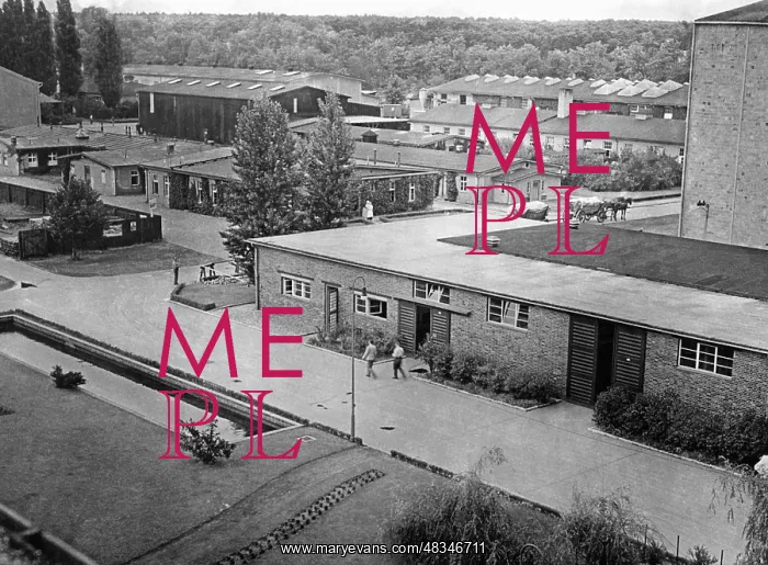 : The Ufa studios in Neubabelsberg, 1935 : The Ufa studios in Neubabelsberg, 1935