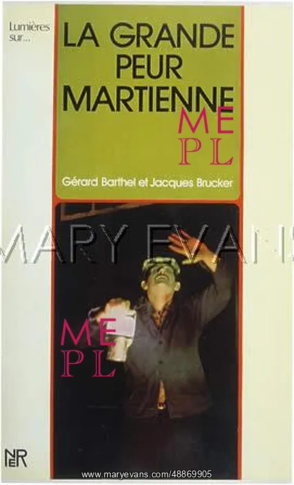  : UFO Book. La grande peur Martien Gerard Barthel and Jacques Brucker