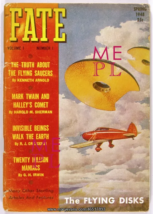 : UFOs - Arnold 1947 : UFOs - Arnold 1947
