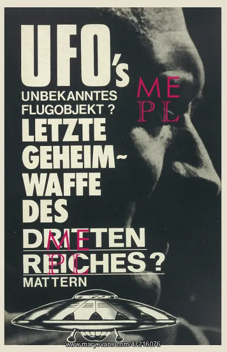 : UFOS / BOOKS / MATTERN : UFOS / BOOKS / MATTERN