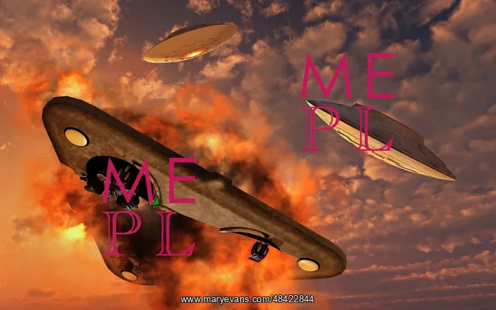: UFO's from different alien races fighting each other in the : UFO's from different alien races fighting each other in the