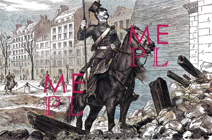 : UHLAN IN PARIS 1871 : UHLAN IN PARIS 1871