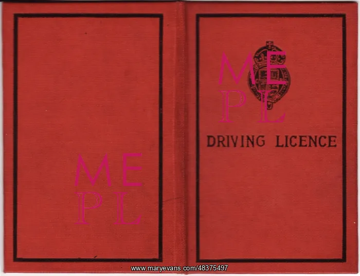 : UK driving licence