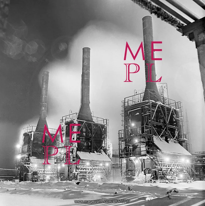 : Ukhta gas processing plant, 1979 : Ukhta gas processing plant, 1979