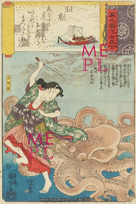 : Ukiyoye parallels for the chapters of Genji : Ukiyoye parallels for the chapters of Genji