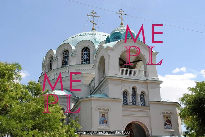 : Ukraine. Yevpatoria. Cathedral : Ukraine. Yevpatoria. Cathedral