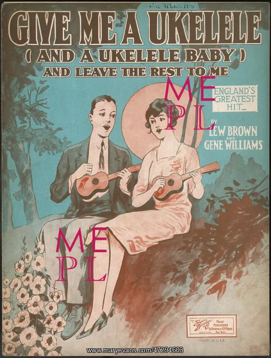 : Ukulele Song 1926 : Ukulele Song 1926