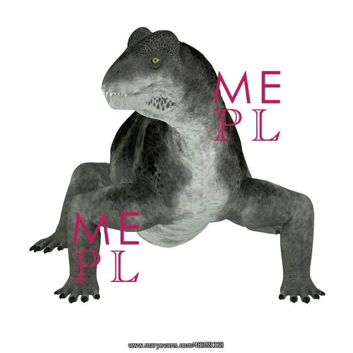 : Ulemosaurus prehistorica animal from the Permian : Ulemosaurus prehistorica animal from the Permian